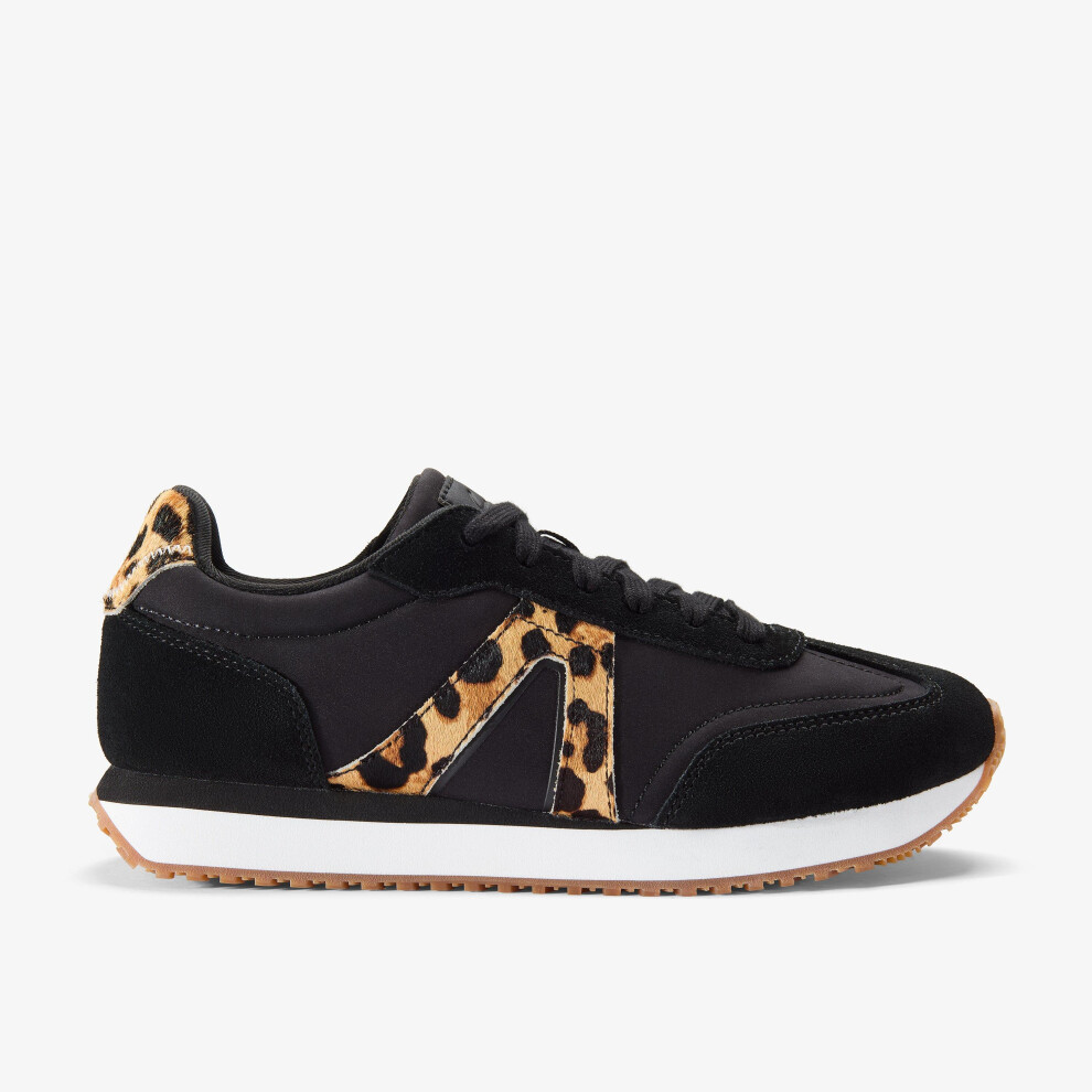 Clarks Calo Run Leopard Prt Comb