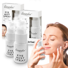 2pk Dry Eye Mist Spray 15ml Hydrating For Tired Irritated Sore Strained Eyelids