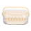 2-Schicht Eiswürfelschale 54 Eiswürfel Beige mit 1