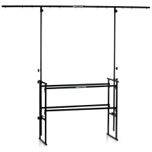 Gorilla GDS-4 4ft Complete Portable DJ All-in-One Disco Stand Booth Table Rig
