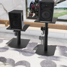 Adjustable Studio Monitor Stands Pair Studio Speaker Stands Floor Stands