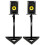 Gorilla Stands Adjustable Home Studio DJ Studio Monitor Speaker Stand (Pair) 1