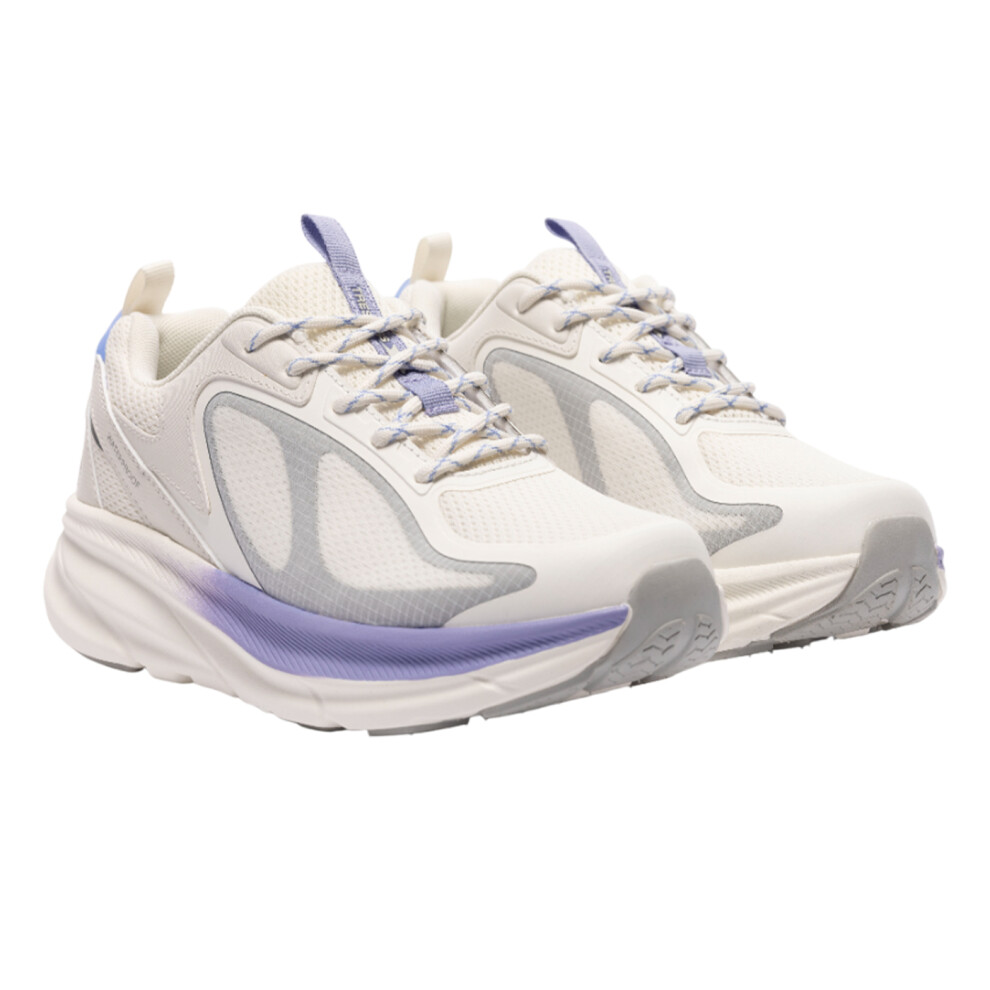 Trespass Women's Joa Waterproof Trainers in Ecru | Size: 7 - Image 2