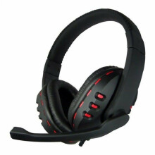 Gaming Headset Headphones Stereo With Microphone Mic For PC Laptop 3.5mm Jacks