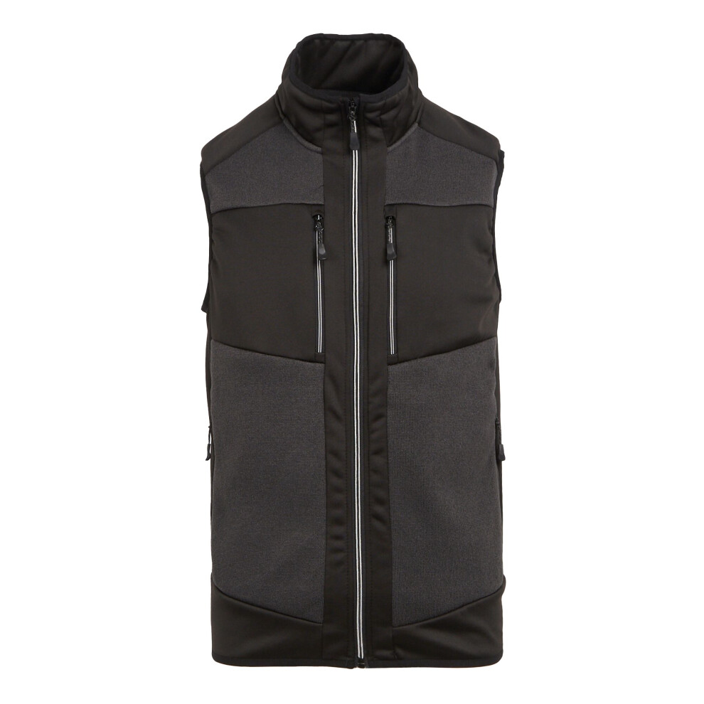 Regatta Professional (M, Ash/Black) Mens Stretch Body Warmer