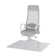 IKEA MARKUS Office Chair & Floor Protector 71x71cm
