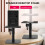 Adjustable Studio Monitor Stands Pair Studio Speaker Stands Floor Stands 5