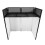 Gorilla Compact Foldable Bedroom Home DJ Equipment Deck Stand Table Booth 4