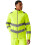 (M, Yellow) Regatta Professional Mens Pro Contract Ablaze Hi-Vis 2 Layer Soft Shell Jacket 3
