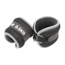 (0.5kg, Grey) Fitness Mad Ankle Weight (Pack Of 2)