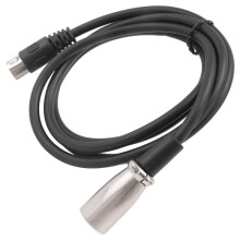 DIN 5 Pin to XLR 3 Pin Audio Cable for Match Music Instruments or Cables with MIDI or XLR DIN 5P Male to XLR Male