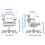 IKEA ALEFJÄLL Executive Office Chair 64x64x95 cm 2