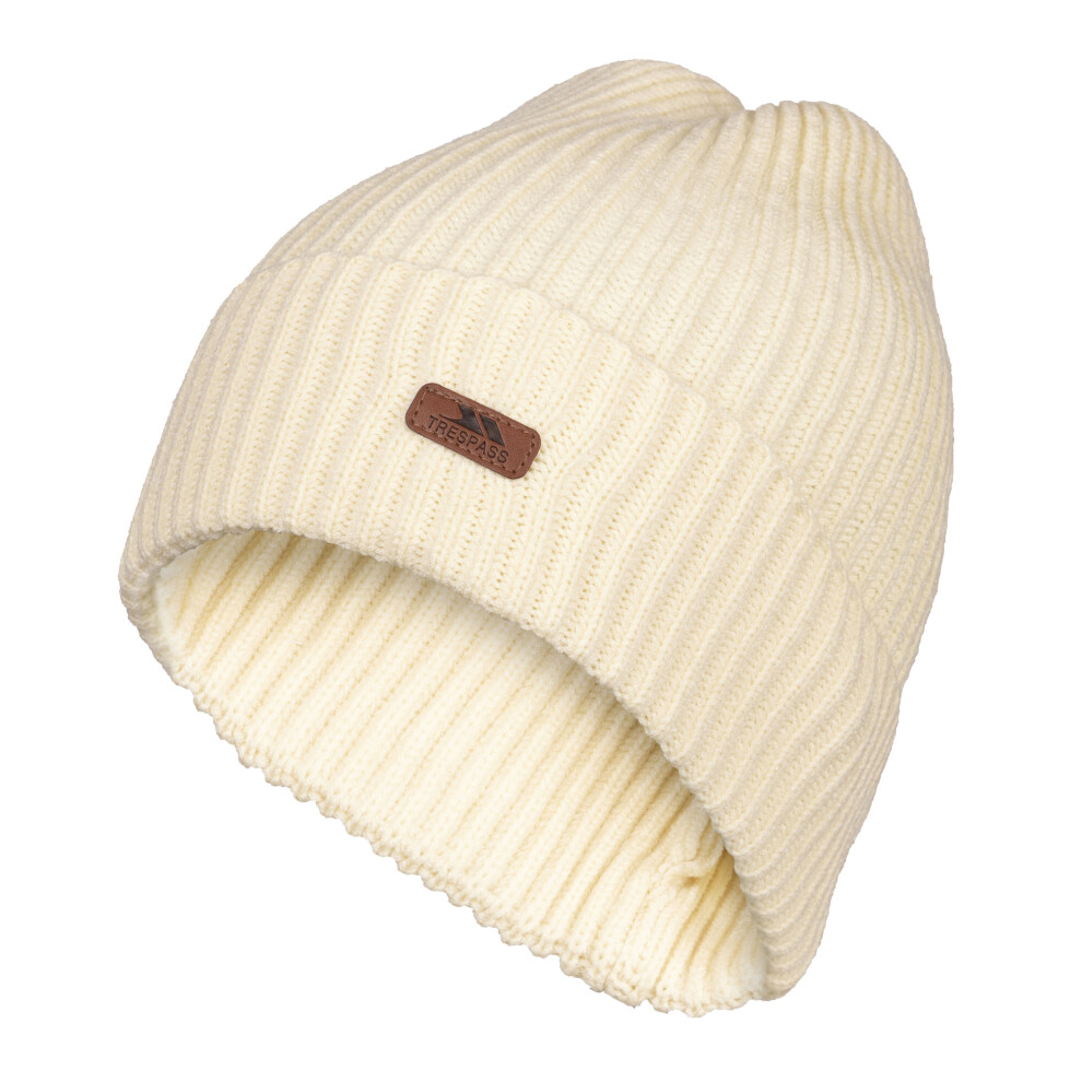 Trespass (L-Xl, Cream) Unisex Adult Dornan Beanie
