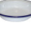 (16cm, White/Dark Blue) Nimbus Round Pie Dish 3