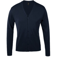 (3XL, Navy) SOLS Mens Golden V Neck Cardigan