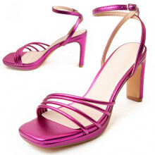 (Rosa, 37) Damen-sandalen Mit Absatz. Montevita Sandale4 91773