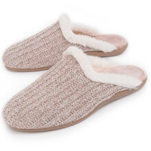 (BEIGE, 38) Northome Louslip Damen-hausschuhe 101229