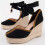 (Nero, 39) Espadrillas Con Zeppa Da Donna Montevita Balenci12 102992 1