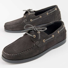(Grey, 41) Nautical Leather For Men. Purapiel Puranautic8 102761