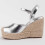 (Argento, 36) Espadrillas Con Zeppa Da Donna Montevita Balenci 102927 5