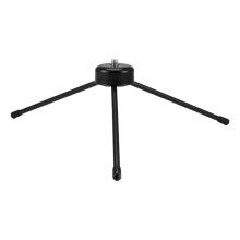 Metal Tripod, Desktop Tripod with 1/4 Inch Screws, Suitable for Projectors and All Cameras