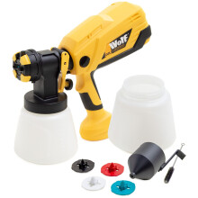 Wolf Corded Paint Sprayer, 600W, Fence Wall & Furniture Painting, 4 Nozzles Included