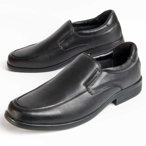 (Preto, 45) Purapiel Mocassim Confore8 Preto