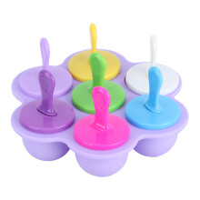 DIY Eisform Silikon wiederverwendbar lila Haushalt