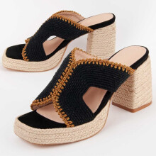 (Schwarz, 39) Damen-sandalen Mit Absatz. Montevita Iliad2 102974