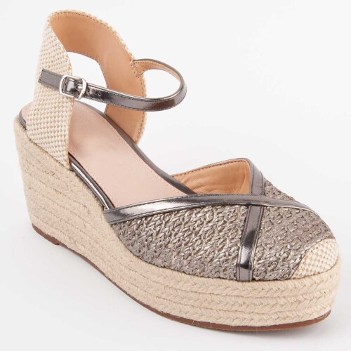 (Cinza, 41) Montevita Wedge Sparto Balenci9 Cinza 2