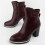 (Rot, 37) Damen-ankle-boots Mit Absatz. Montevita Vareli3 104857 1