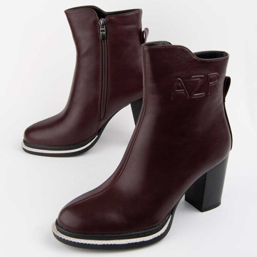 (Rot, 37) Damen-ankle-boots Mit Absatz. Montevita Vareli3 104857