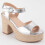 (SILBER, 36) Damen-sandalen Mit Absatz. Montevita Iliad 102967 3