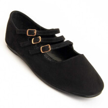 (Nero, 32) Mary Jane Casual Per Bambine. Montevita Ballekid 96993