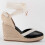 (Nero, 39) Espadrillas Con Zeppa Da Donna Montevita Balenci2 102984 2