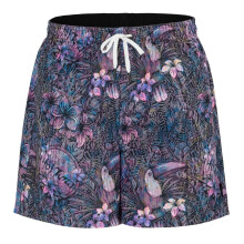 (S S, Toucan) Hot Tuna Unisex Adult Swim Shorts