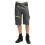 Lee Cooper (32R, Grey/Black) Lee Cooper Mens Stretch Reflective Multi Pocket Cargo Shorts 1