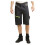 Lee Cooper (30R, Black/Grey) Lee Cooper Mens Stretch Reflective Multi Pocket Cargo Shorts 1