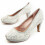 (Silber, 36) Damen-high-heel-schuh. Montevita Unne8 91274 1