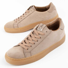 (Béžová, 37) Kožené Tenisky Pre ženy. Purapiel Purasn 103047