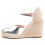 (Argento, 40) Espadrillas Con Zeppa Da Donna Montevita Balenci4 102906 5