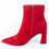 (Rot, 36) Damen-ankle-boots Mit Absatz. Montevita Botirey5 100910 5