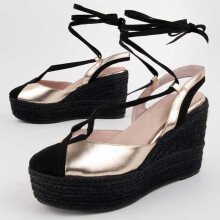 (Dourado, 39) Montevita Wedge Sparto Balenci6 Ouro