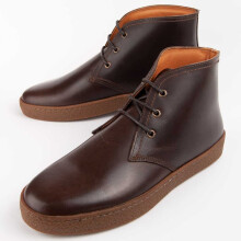 (Braun, 45) Lederstiefel Für Herren. Pureskin Botspring2 103063