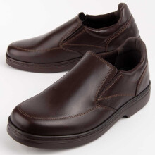(Bruin, 41) Leren Mocassin Voor Heren. Purapiel Komodo3 104859