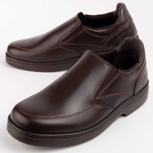 (Marrom, 41) Purapiel Mocassim Komodo3 Castanho