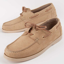 (Beige, 41) Nautical Leather For Men. Purapiel Puranautic8 102757