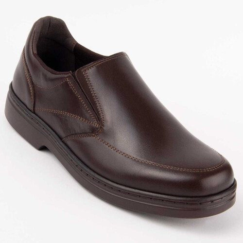 (Marrom, 44) Purapiel Mocassim Komodo3 Castanho 2