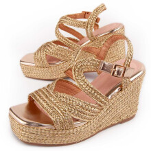 (Golden, 41) Damen-keilsandalen. Montevita Salia7 102976