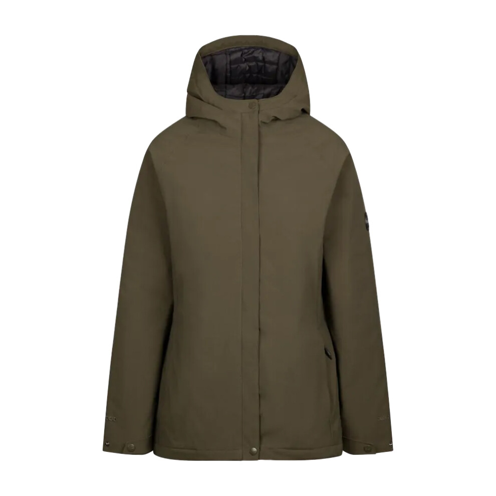 Trespass (Xs, Dark Vine) Womens/Ladies Carlotta Raincoat